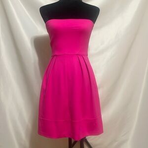 Amanda Uprichard Hot Pink Strapless Dress size XS/P